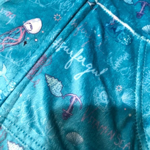 Limeapple Ocean Print Zip Up Hoodie Size‎ 5 - Picture 3 of 3